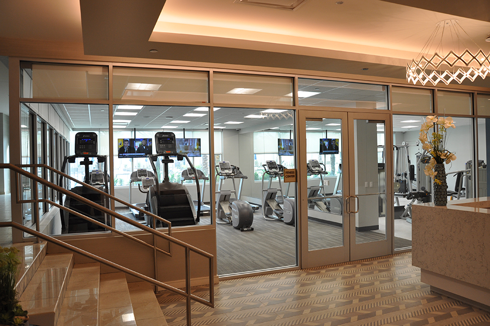 Fitness Center Entrance