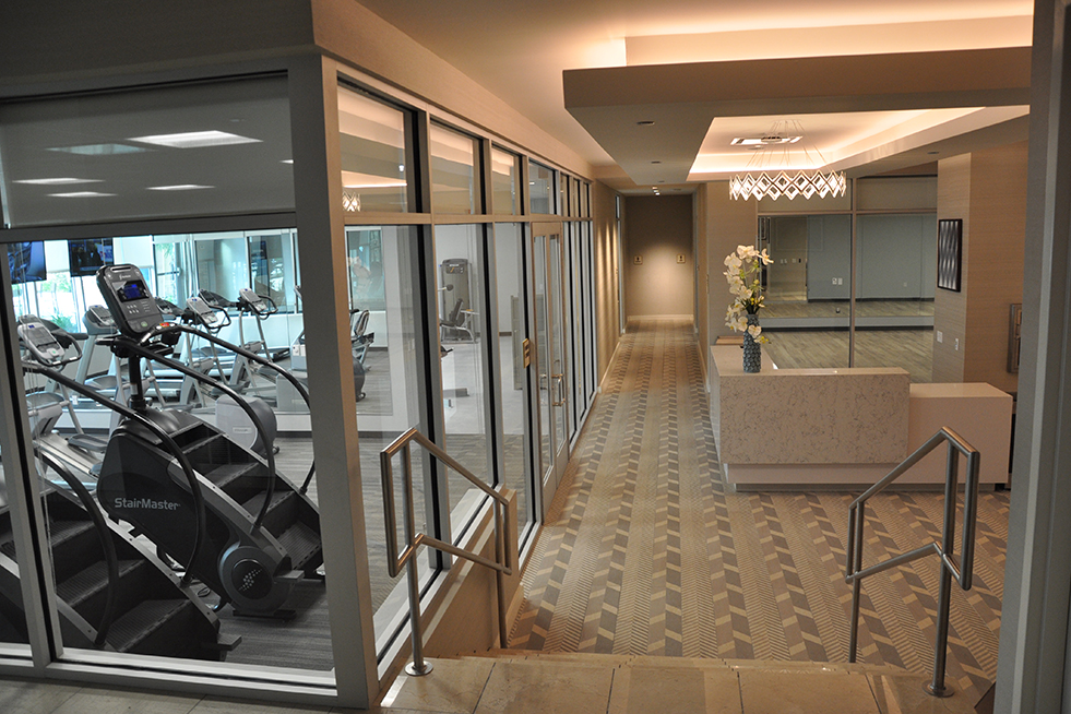 Fitness Center Lobby