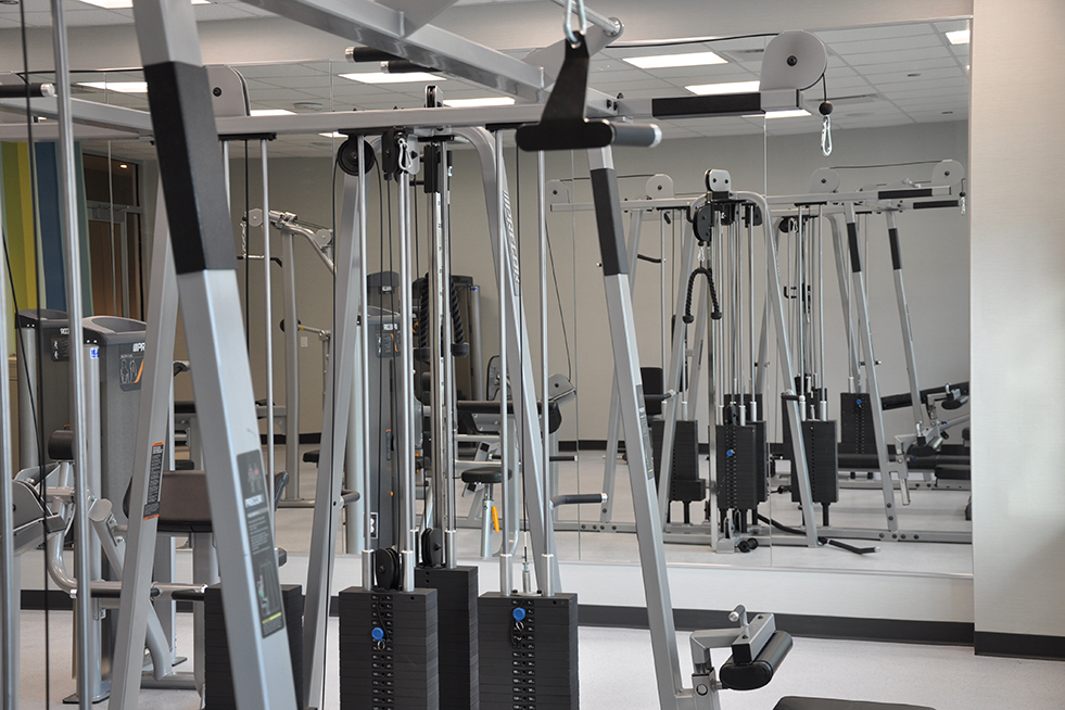 Fitness Center Weight Machines